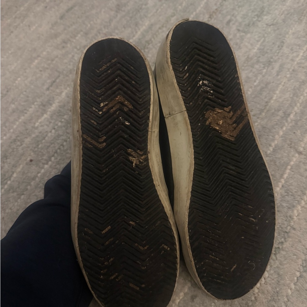 Golden Goose Black Superstar Sneakers - Picture 4 of 5